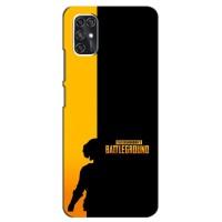 Чехол (TPU) с картинкой "Лого Пабг" на ЗТЕ В2020 Смарт (Battlegrounds)