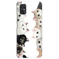 Силиконовый чехол с котиком для ZTE Blade V2020 Smart (Коты)