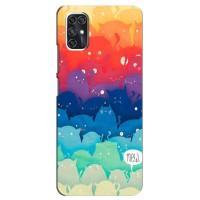 Силиконовый чехол с котиком для ZTE Blade V2020 Smart (Mew)