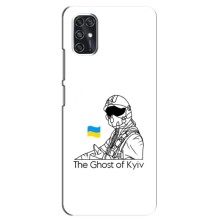 Защитные чехлы (Призрак Киева) для ZTE V2020 Smart (AlphaPrint) (Летчик Киева)