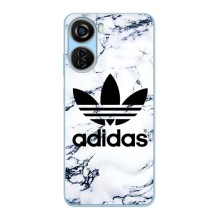 Чехлы Адидас для ZTE V40 Design (AlphaPrint) (Адидас на мраморе)