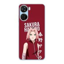 Чехлы Персонажи Аниме Наруто для ZTE V40 Design (AlphaPrint) (Аниме Сакура)