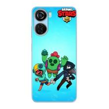 Чехлы Brawl Stars для ZTE V40 Design (AlphaPrint)