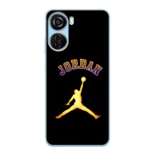 Чехлы для ZTE V40 Design - с картинкой JORDAN (AlphaPrint) (Jordan Gold)