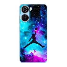 Чехлы для ZTE V40 Design - с картинкой JORDAN (AlphaPrint) (Яркий Джордан)
