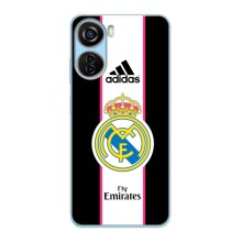 Чехол для ZTE V40 Design с принтом (Лого Real Madrid)