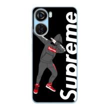Чехол для ZTE V40 Design с картинкой Supreme (AlphaPrint)