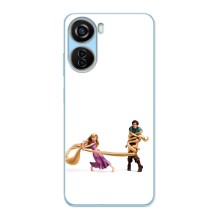 Чехол Рапунцель для ZTE V40 Design (Рапунцель и Флин)