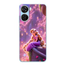 Чехол Рапунцель для ZTE V40 Design (Рапунцель в замке)