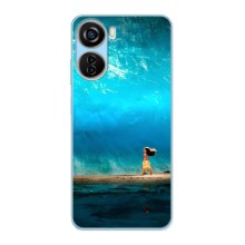 Чехол с мультфильмом Моана ZTE V40 Design (Моана)
