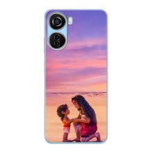 Чехол с мультфильмом Моана ZTE V40 Design (Моана и Симеа)