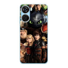 Чехол как приручить дракона на ZTE V40 Design – Персонажи дракона