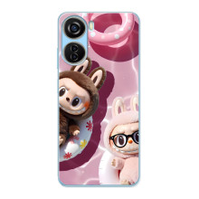 Чехол с Лабубу на ZTE V40 Design (Игрушка Лабубу)