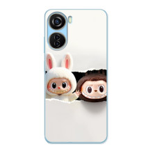 Чехол с Лабубу на ZTE V40 Design (Лабубу)