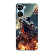 Чехол с картинкой «Хищники» для ZTE V40 Design (Динозавр)