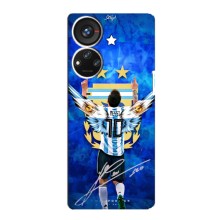 Чехлы для ZTE Blade V40s (Leo чемпион) (AlphaPrint) (Месси сборная)