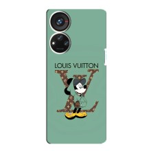 Чохли Луі Вітон для ZTE Blade V40s (AlphaPrint - LOUIS VUITTON) (Міккі Маус LV)