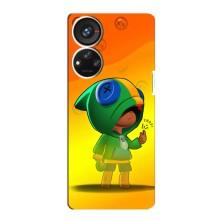 Чехол для ZTE Blade V40s Бравл Старс (VPrint)