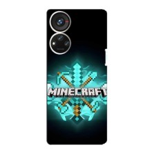 Чехол майнкрафт для ZTE Blade V40s (MineCraft 2)