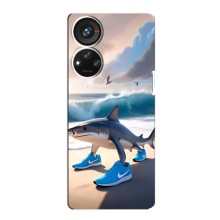 Чохол з мемом Тралалело тралала на ZTE Blade V40s