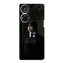 Чехол с дизайном Венздей 2 на ZTE Blade V40s – Уэнсдей в костюме