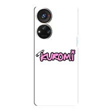 Чехол с персонажем Куроми на ZTE Blade V40s – Лого Куроми
