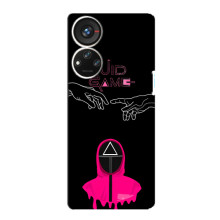 Чехол Гра в кальмара для ZTE Blade V40s – Охранник