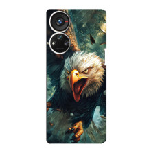 Чохол з картинкою 'Хижаки' для ZTE Blade V40s – Орел