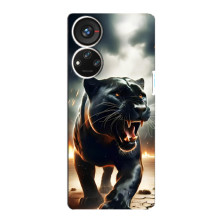 Чохол з картинкою 'Хижаки' для ZTE Blade V40s – Пантера