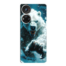 Чохол з картинкою 'Хижаки' для ZTE Blade V40s – Ведмідь