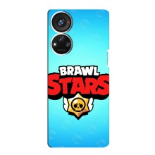 Силиконовый Чехол на ZTE Blade V40s с картинкой Brawl Stars (Бравл Старс)