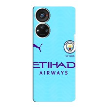 Силиконовые Чехлы принт Футбол на ZTE Blade V40s (Man City)