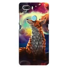 Чехлы с картинкой Лисички для ZTE Z18 Mini (VPrint) (Лисица в космосе)