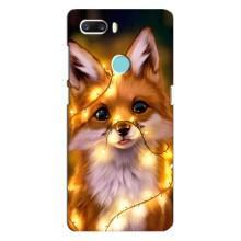 Чехлы с картинкой Лисички для ZTE Z18 Mini (VPrint) (Лисичка в гирляндах)