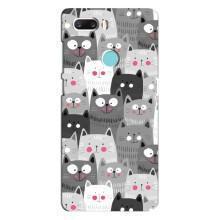 Чохли з Котиками для ZTE Z18 Mini (VPrint) (Мальовані котики)
