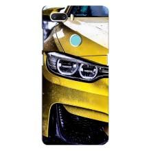 Чехлы с Машинами на ЗТЕ З18 Мини (VPrint) (Желтая машина)