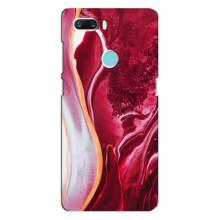 Чохол для ЗТЕ З18 Міні - з принтом (Дизайнерські) (AlphaPrint) (Мрамор червоний)