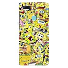 Чехол Губка Боб для ЗТЕ З18 Мини – Эмоции Спанч Боба