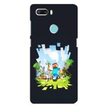 Чехол Майнкрафт на ZTE Z18 Mini (AlphaPrint) Minecraft (персонажи Minecraft)
