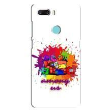 Чехол Амонг Ас для ZTE Z18 Mini (AlphaPrint) (Яркий АмонгАс)