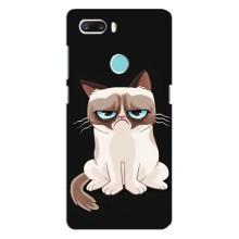 Чохол з принтом для ZTE Z18 Mini (AlphaPrint) Модні коти (Сумний кіт)