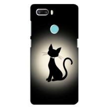 Чохол з принтом для ZTE Z18 Mini (AlphaPrint) Модні коти (Силует котика)