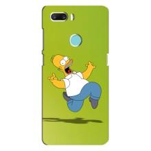Чехол с Симпсонами для ZTE Z18 Mini (VPrint) (Гомер Симпсон)