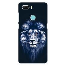 Чехол со Львом для ZTE Z18 Mini (VPrint) (Синий Лев)