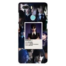 Чехлы Венсдей на ZTE Z18 Mini Уэнсдей (AlphaPrint) (коллаж Уэнздей)