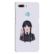 Чехлы Венсдей на ZTE Z18 Mini Уэнсдей (AlphaPrint) (Уэнздей и Вещь)