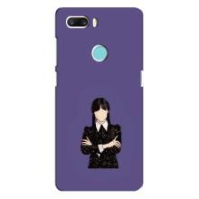 Чехлы Венсдей на ZTE Z18 Mini Уэнсдей (AlphaPrint) (Уэнздей в черном)