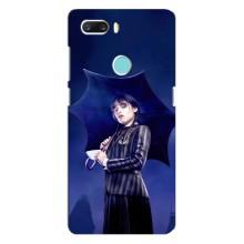 Чехлы Венсдей на ZTE Z18 Mini Уэнсдей (AlphaPrint) (Уэнздей с зонтом)