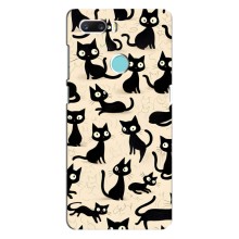 Чехол с рисунком кот на ZTE Z18 Mini